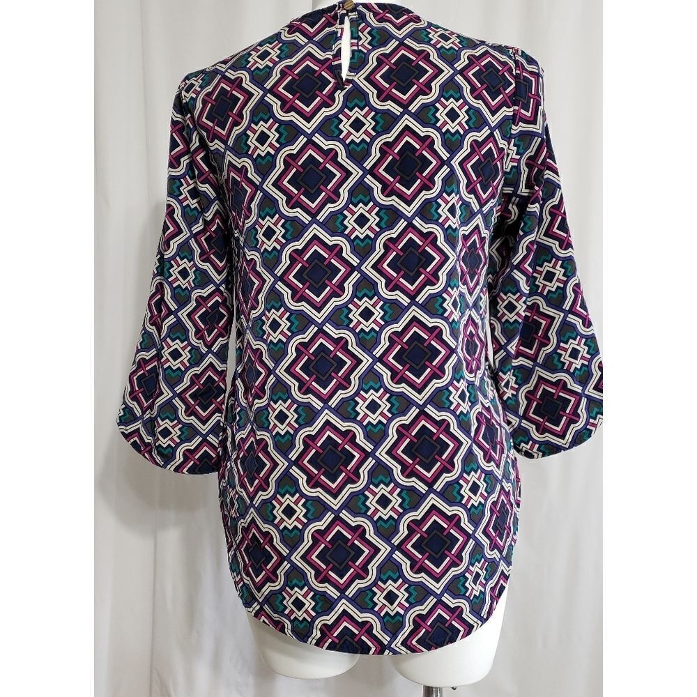 Francesca's Top L Geometric multicolor - Picture 3 of 7